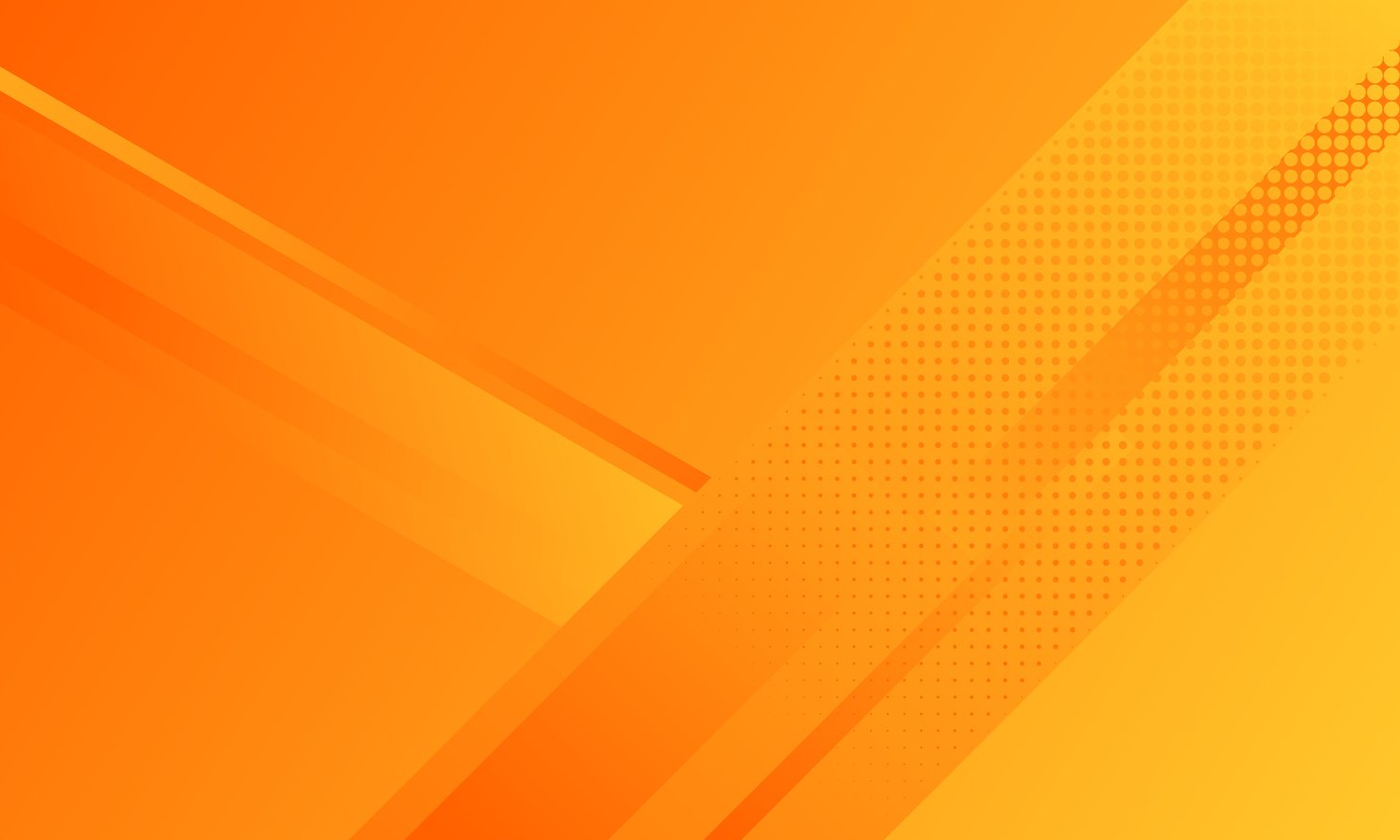 Geometric Orange Background Illustration 